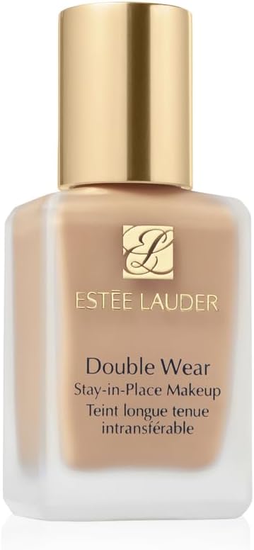 Estée Lauder Double Wear Stay-in-Place 24-Hour Long-Wear Matte Foundation Makeup, 30 ml, 1C0 Shell