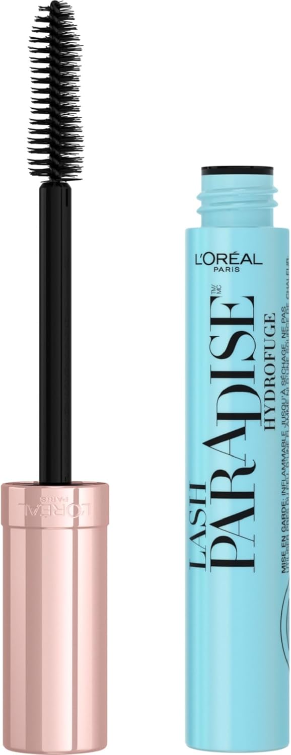 Voluminous Lash Paradise Mascara, Lengthening & Volumizing, Waterproof Mascara Up to 24 Hours, Flower Oil Infused, Blackest Black, 0.28 fl. oz