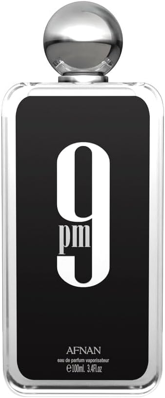 9 Pm for Men Eau de Parfum Spray, 3.4 Ounce