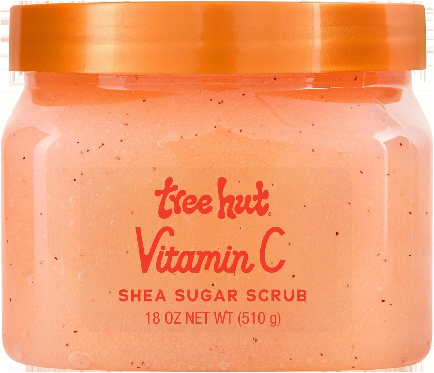 Tree Hut Vitamin C Shea Sugar Scrub, 18 oz, Ultra Hydrating and Exfoliating Scrub for Nourishing Essential Body Care