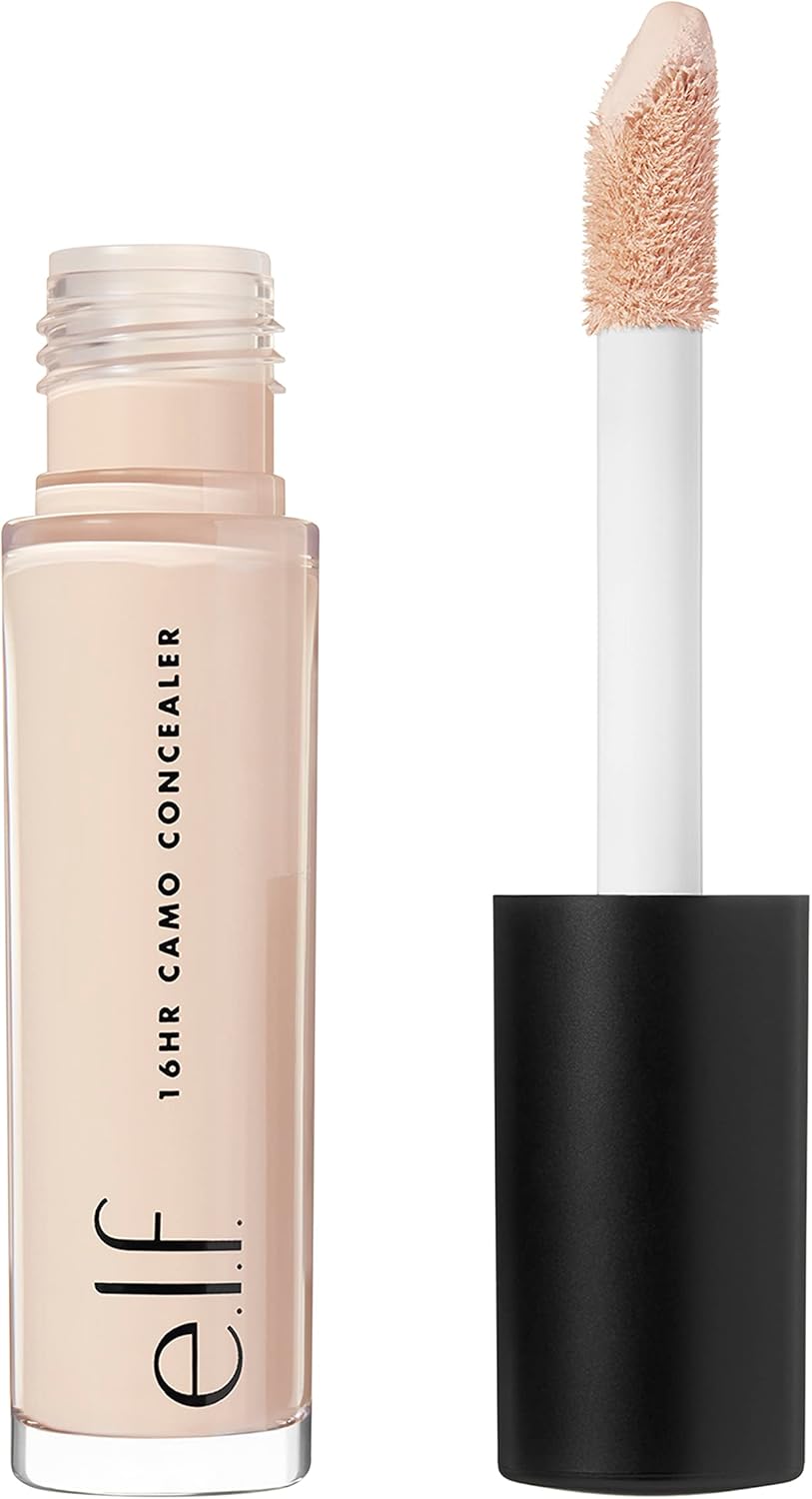 16HR Camo Concealer, Full Coverage & Highly Pigmented, Matte Finish, Light Ivory, 0.203 Fl Oz (6mL)