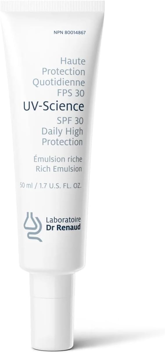 UV-Science Mineral Sunscreen for Face SPF 30 • Broad-Spectrum UVA/UVB Protection • 100% Mineral Filters • Lightweight, Non-Greasy Texture • Suitable for Sensitive Skin – 50 ml
