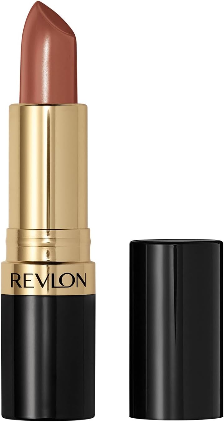 Lipstick, Super Lustrous Lipstick, Creamy Formula For Soft, Fuller-Looking Lips, Moisturized Feel, 803 Whiskey Business, 0.15 oz/ 4.2g